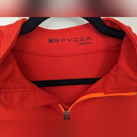 Men's Spyder Zippered Long sleeve (Large) - Picture 3 of 6